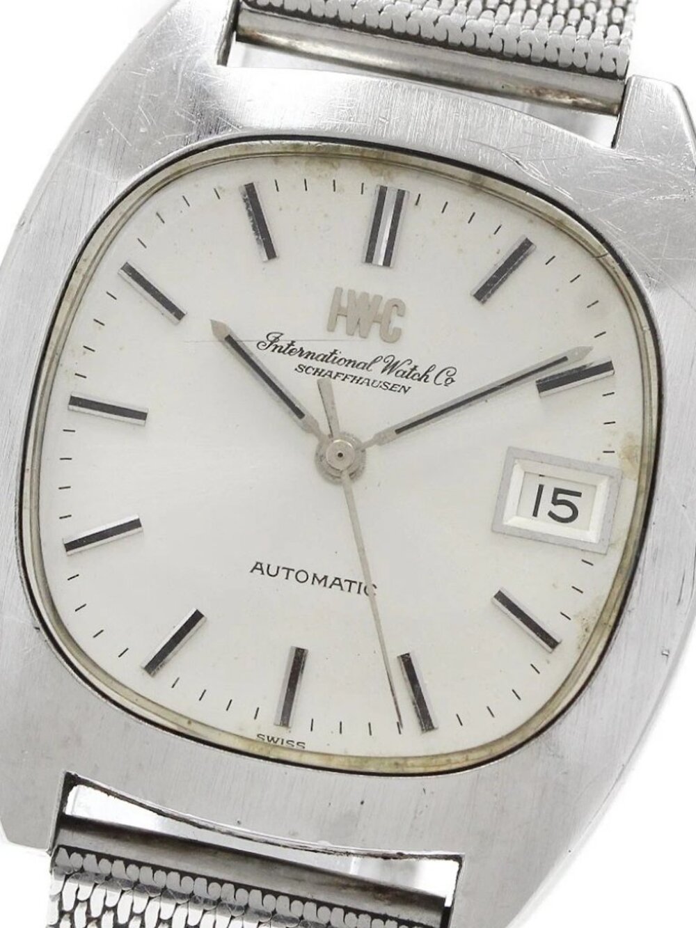 IWC SCHAFFHAUSEN Date Cal.8541 Silver Dial Automatic Men's Watch_944212